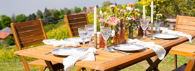 Table de jardin